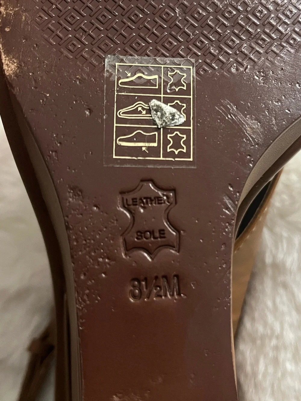 Tory Burch Gabrielle leather wedge sandals